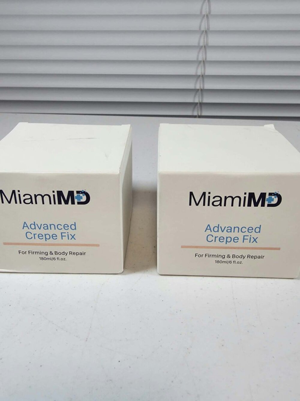 MIAMI MD ADVANCED CREPE FIX FIRMING BODY REPAIR 6 OZ. EACH (2) NEW